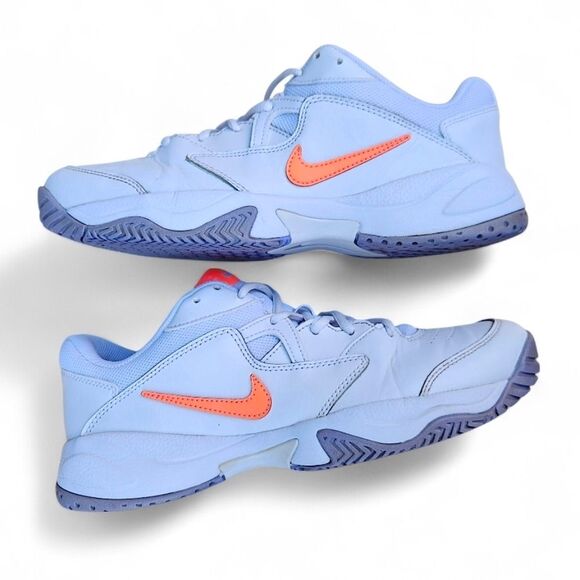 Nike Women's Athletic Court Lite 2 White Tennis Sneakers Casual Shoes Size 9 - Picture 5 of 13